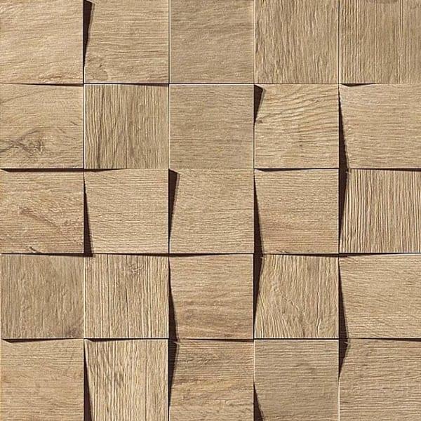 Мозаика Atlas Concorde Axi Golden Oak Mosaico 3D AMV0 35х35