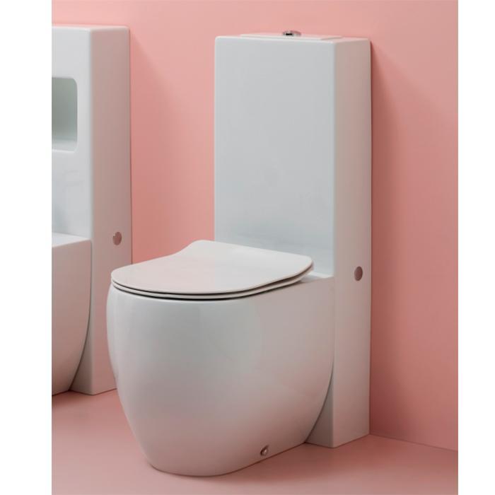 Сидение для унитаза Kerasan Flo 319101 bi/cr