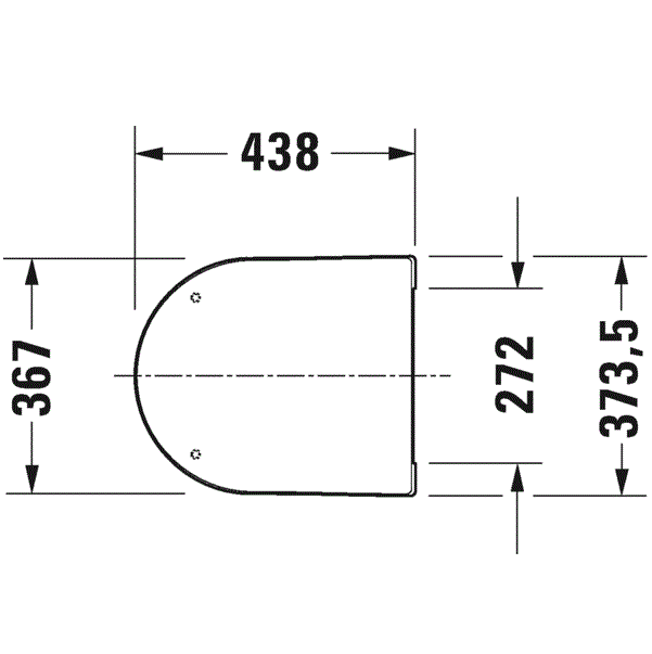 Сиденье Duravit ME by Starck 0020190000