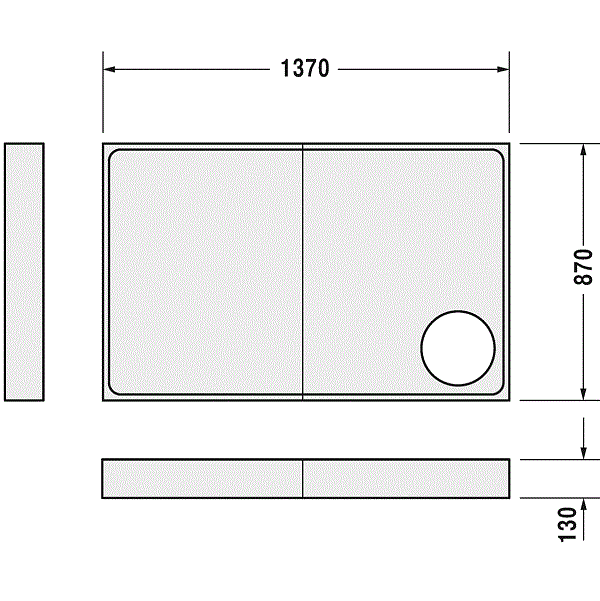 Опора для поддона Duravit Slimline 791489000000000