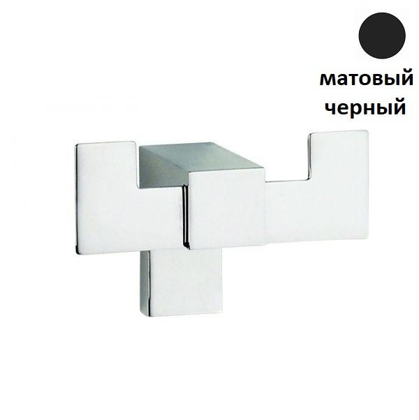 Крючок двойной Sanibano Elegance Черный мат. H8700/09DMB