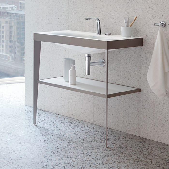 Консоль напольная с раковиной Duravit XViu XV4715EB185 80x48
