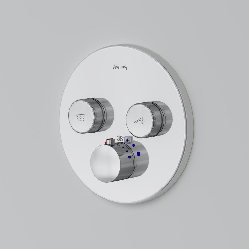 Смеситель для душа с термостатом AM.PM Inspire V2.0 TouchReel F50A85700