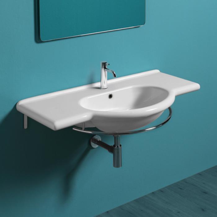Раковина подвесная Simas Top e lavabi d'Arredo TOP 60 bi*1 105х51