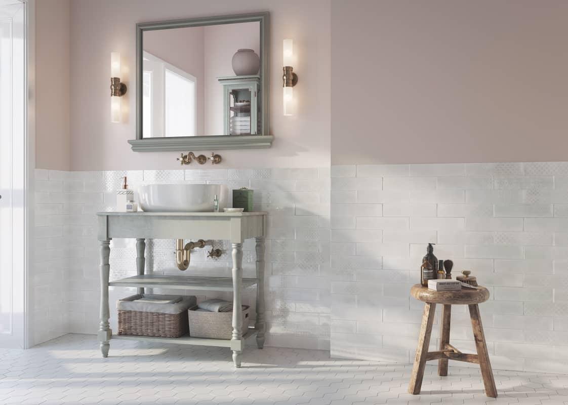 Мозаика Starmosaic Brick Hexagon Big White Matt (SBH1005) 29.5х25.6