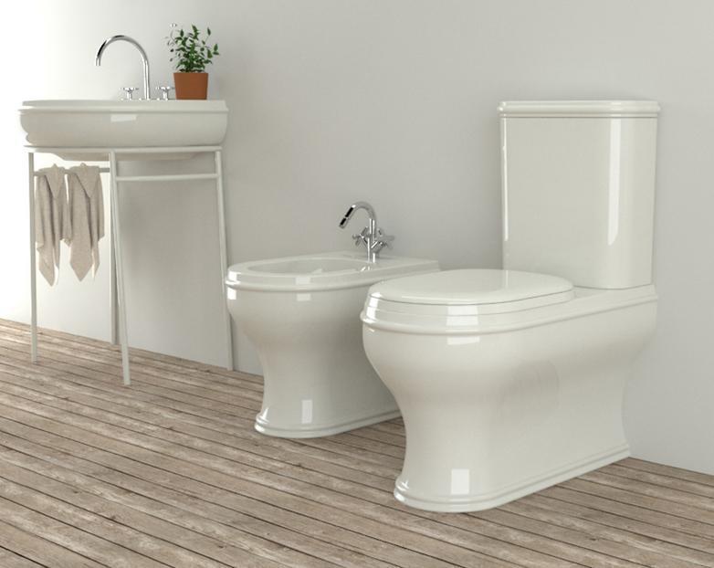 Бачок накладной для унитаза Azzurra Charme CHCSMB000000/(CHA400/MBL bi)