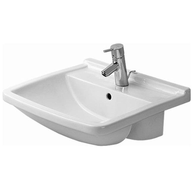 Раковина полувстраиваемая Duravit Starck 3 0310550000 55x46