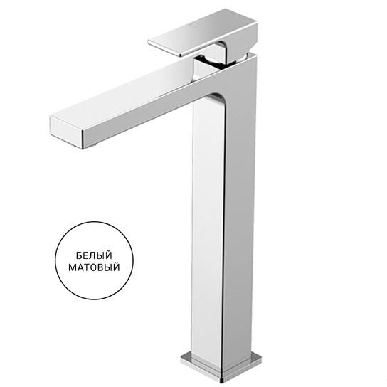 Смеситель для раковины Gattoni Kubik Bianco Opaco 2584/25BO