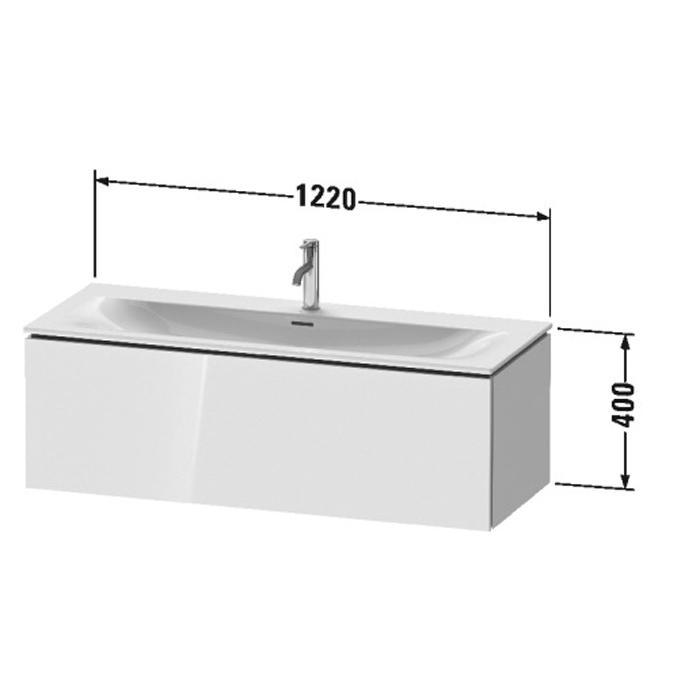 Тумба подвесная Duravit L-Cube LC613902222 122x48