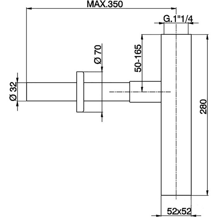 Сифон Cisal Complementi ZA00408021