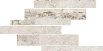 Мозаика Rex Ceramiche La Roche Blanc Modulo List. Sfalsato Mix 742236 21x40