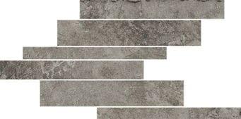 Мозаика Rex Ceramiche La Roche Grey Modulo List. Sfalsato Mix 742238 21x40