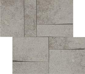 Мозаика Rex Ceramiche La Roche Grey Modulo Muretto 3D 742242 30x30