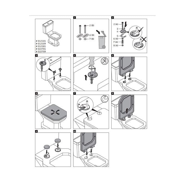 Сиденье для унитаза Duravit 1930 0064890000