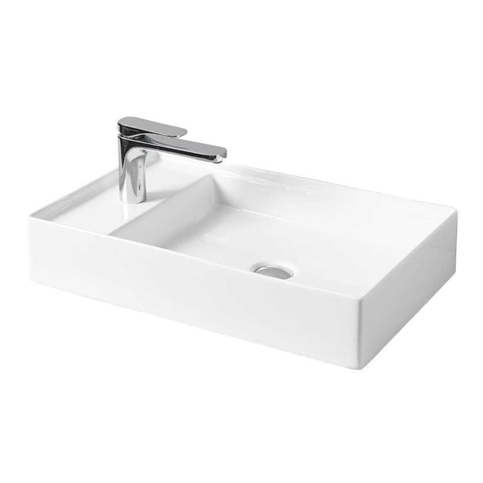 Раковина накладная Artceram Scalino SCL003 05 00 bi matt 60x38