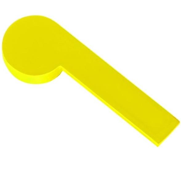 Накладка на ручку смесителя Gattoni Color Giallo 8098/80GI