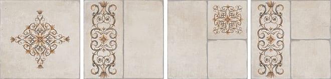 Керамогранит Kerama Marazzi Каменный Остров Светлый Декорир. SG926200N 30х30