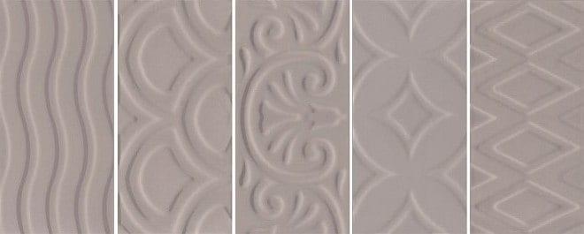 Настенная плитка Kerama Marazzi Авеллино Коричневый Структура Mix 16019 7,4x15