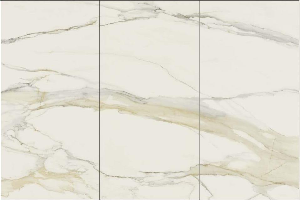 Керамогранит Rex Ceramiche I Classici Calacatta Gold Chain D+E+F Glossy 9000180 240x360