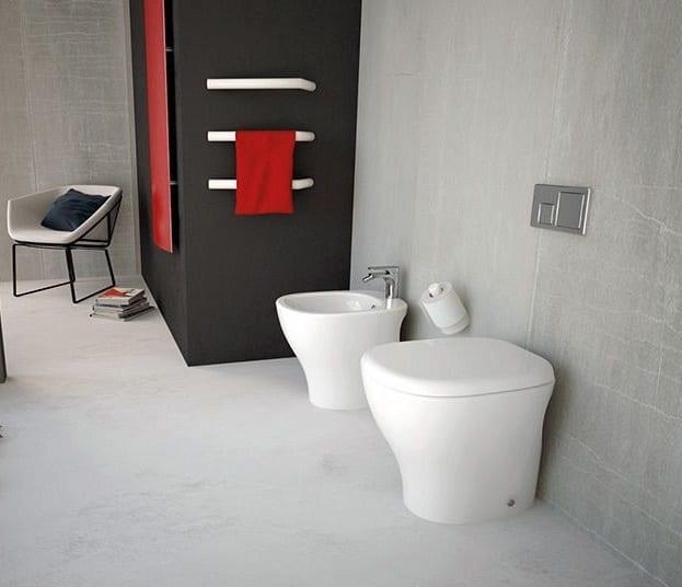 Биде напольное Artceram Ten TEB001 01 00 bi 52х36