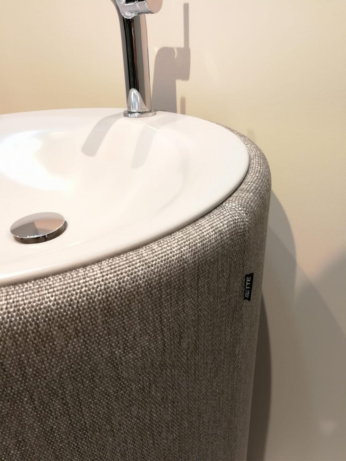 Раковина напольная Bette Lux Oval Couture A220 HLW1 TX