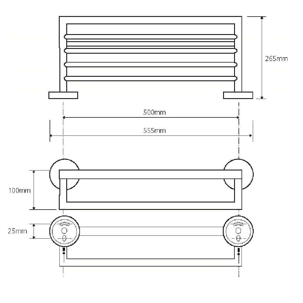 Полка Bemeta Omega 104219072