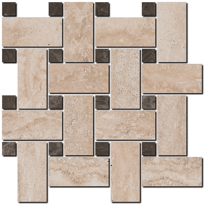 Декор Kerama Marazzi Амбруаз Беж Светлый Мозаичный DL195/001 32x32