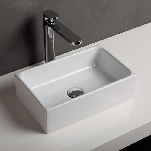 Раковина накладная Azzurra Lavabi Arredo Geometric LALA041250Q0BI/(GEO41bi)*0 41х25