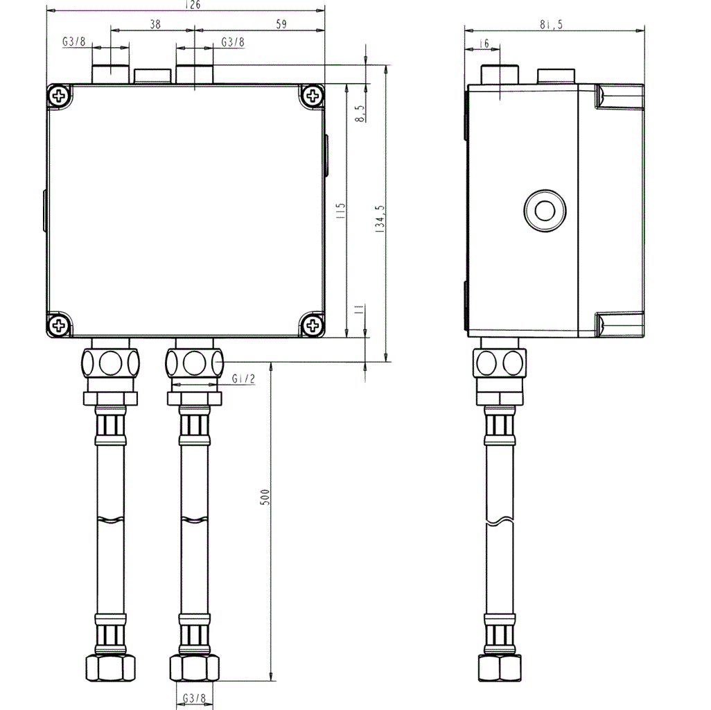 Электронный встраиваемый комплект Ideal Standard Proximity A3810NU