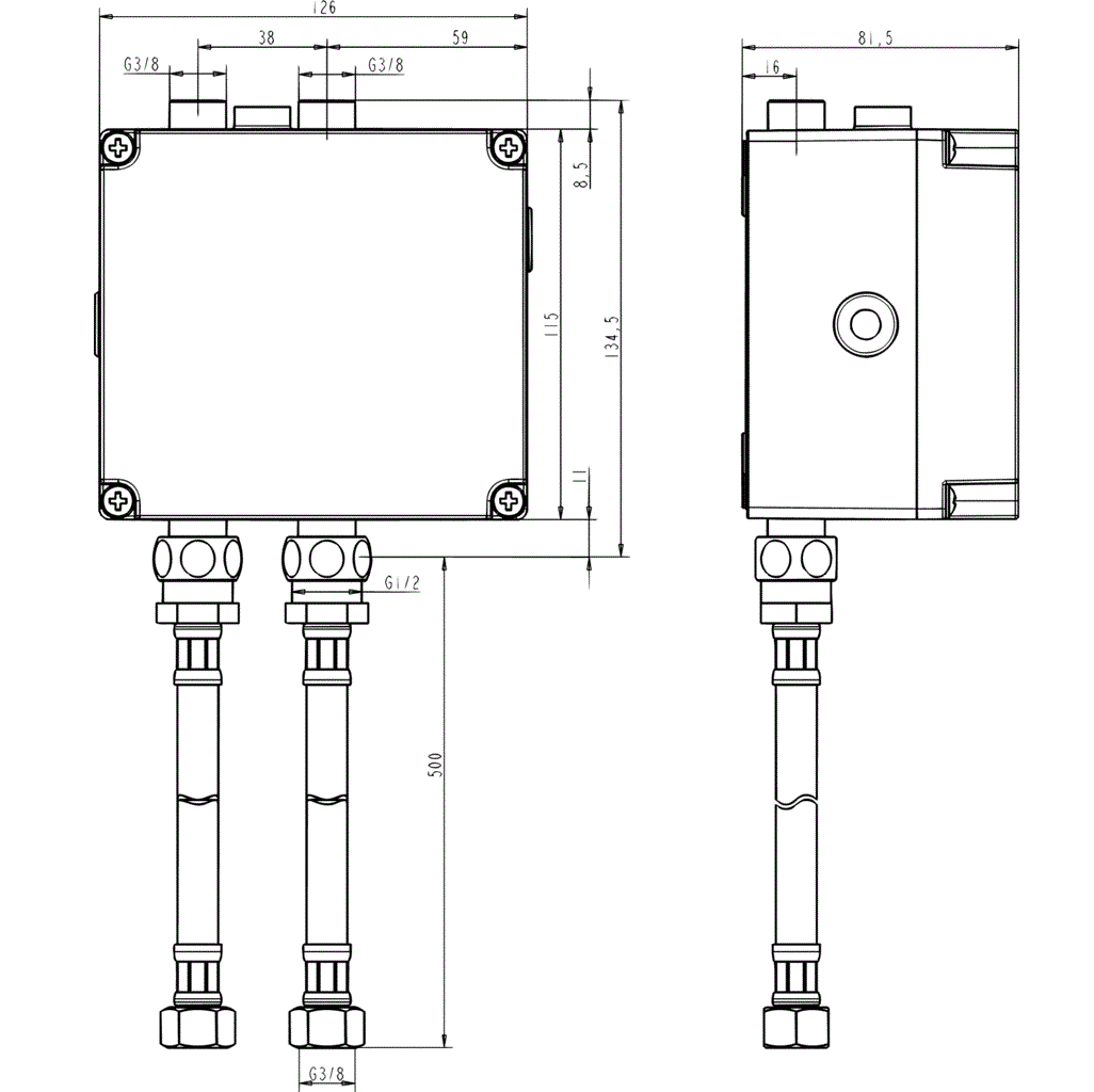 Электронный встраиваемый комплект Ideal Standard Proximity A3811NU