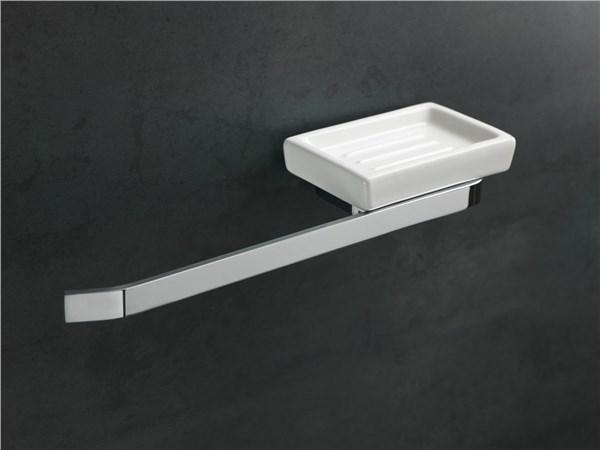 Полотенцедержатель + мыльница Stil Haus Mizar Хром MZ 69 08