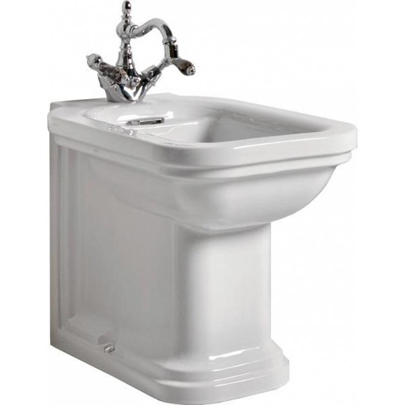 Биде напольное Kerasan Waldorf  4121K1*1 bi/cr 55х37