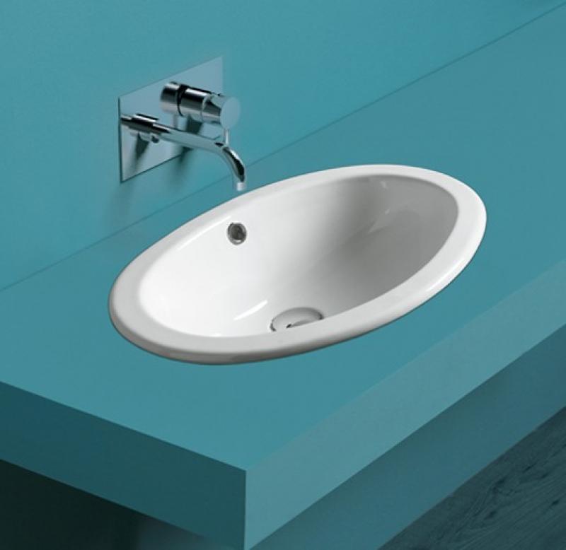 Раковина встраиваемая Simas Top e lavabi d'Arredo S50P bi 55х42