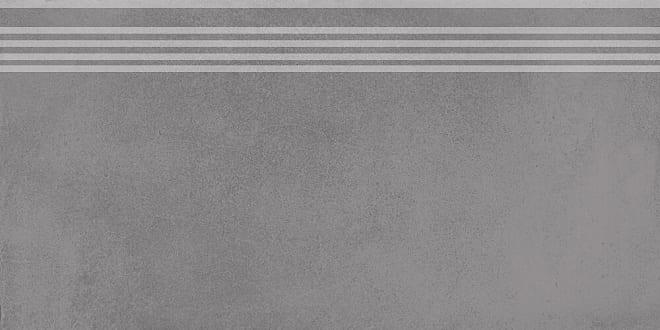 Ступень Kerama Marazzi Мирабо Серый Обрезной SG227500R/GR 30x60