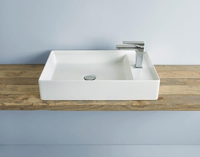 Раковина накладная Artceram Scalino SCL003 05 00 bi matt 60x38