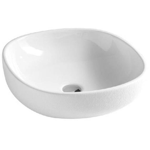 Раковина накладная Azzurra Elegance Soft ELLA060450Z0BI/(ZIP60 bi)*0 60х45
