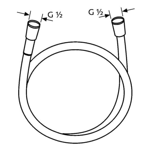Душевой шланг Kludi Logo Flex - 6105505-00