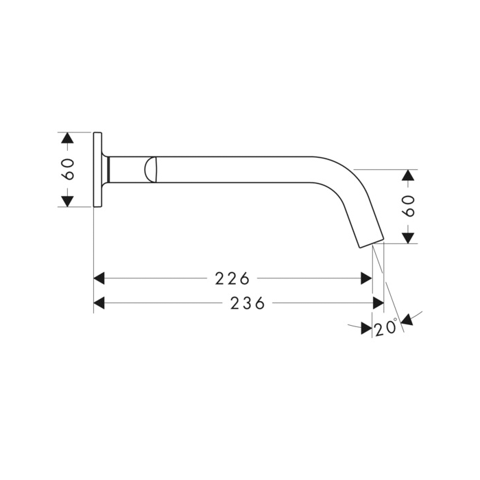 Смеситель для раковины Axor Citterio M 34315000