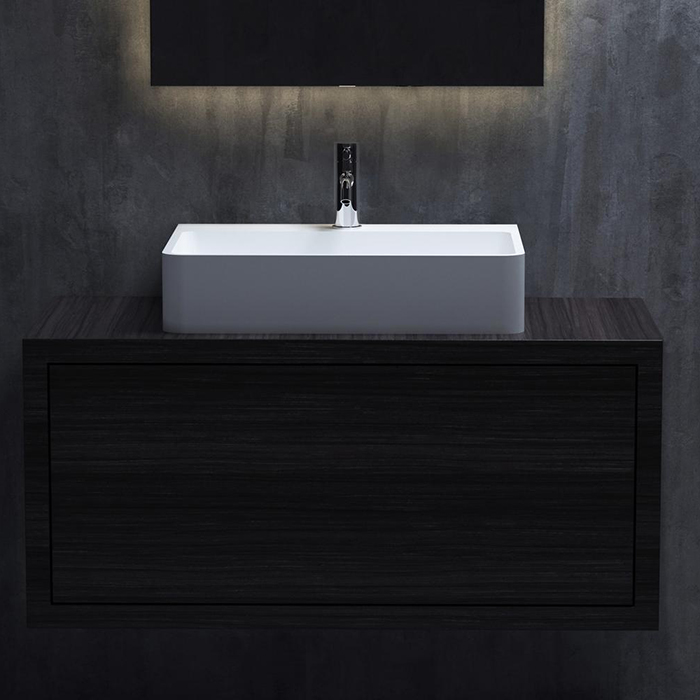 Раковина накладная Salini Ottavia S-Sense 1103101G 59.5x44.5x12.5 (белый глянцевый), без донного клапана