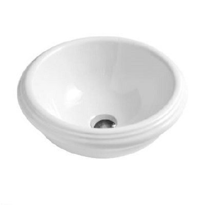 Раковина накладная угловая Azzurra Jubilaeum JULA04518000BI/(JUB50/APP bi)*0 45х45