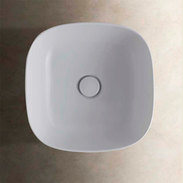 Раковина накладная Globo T-Edge B6Q38.BI*0 38х38