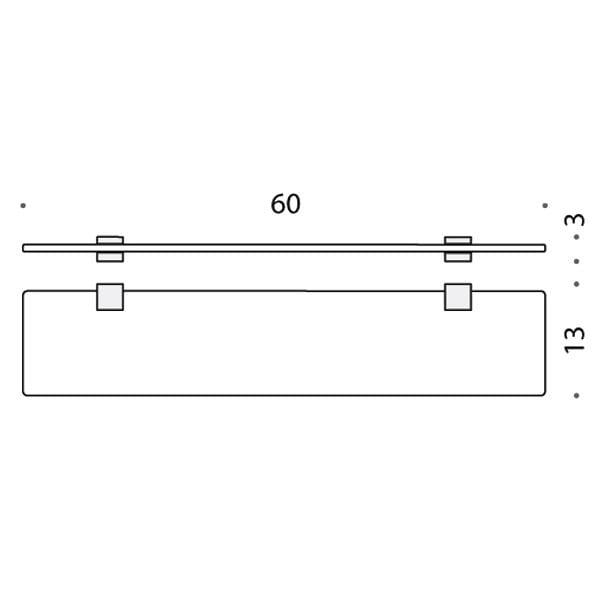Полка Colombo Design Lulu B6216