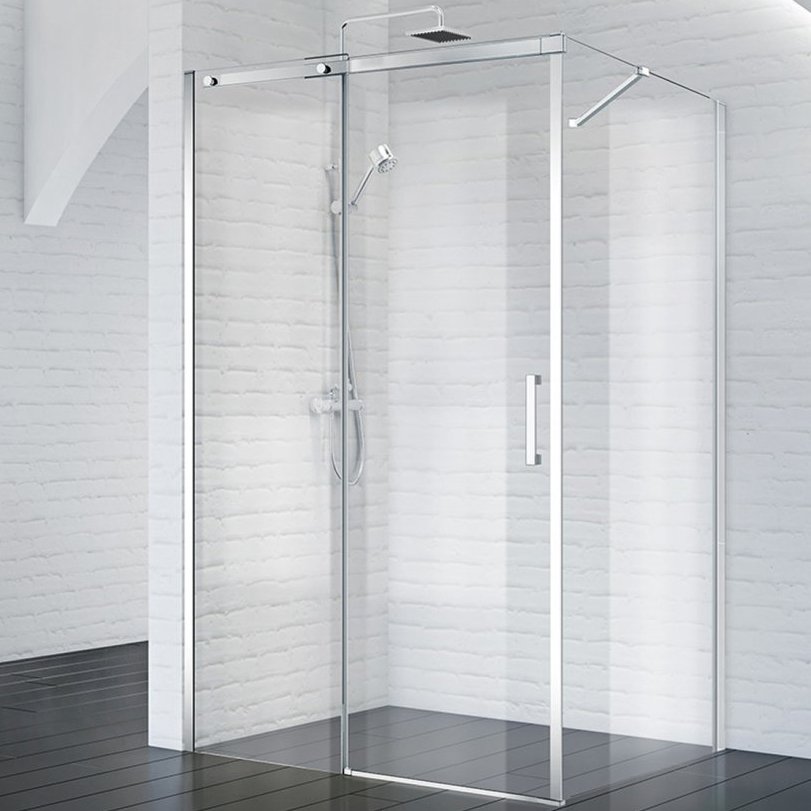 Душевой уголок BelBagno Acqua ACQUA-AH-1-120/80-C-Cr 120x80