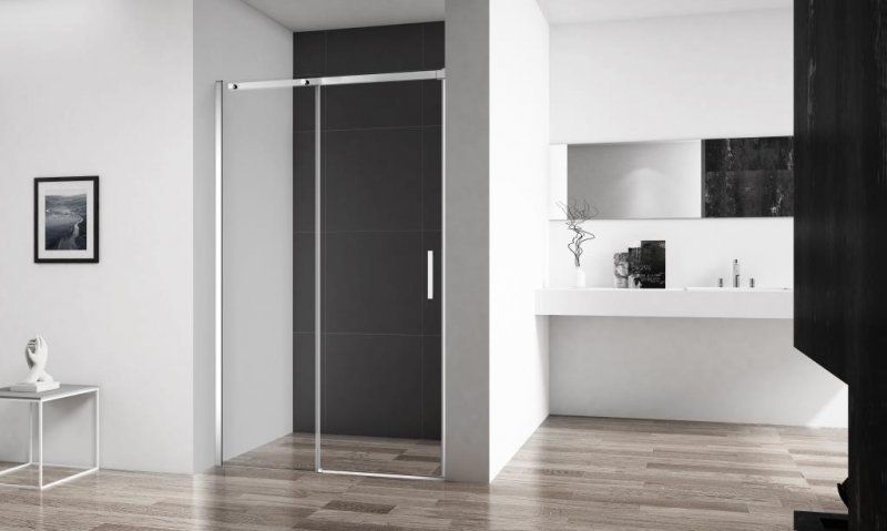 Душевая дверь в нишу BelBagno Acqua ACQUA-BF-1-110-C-Cr 110x195