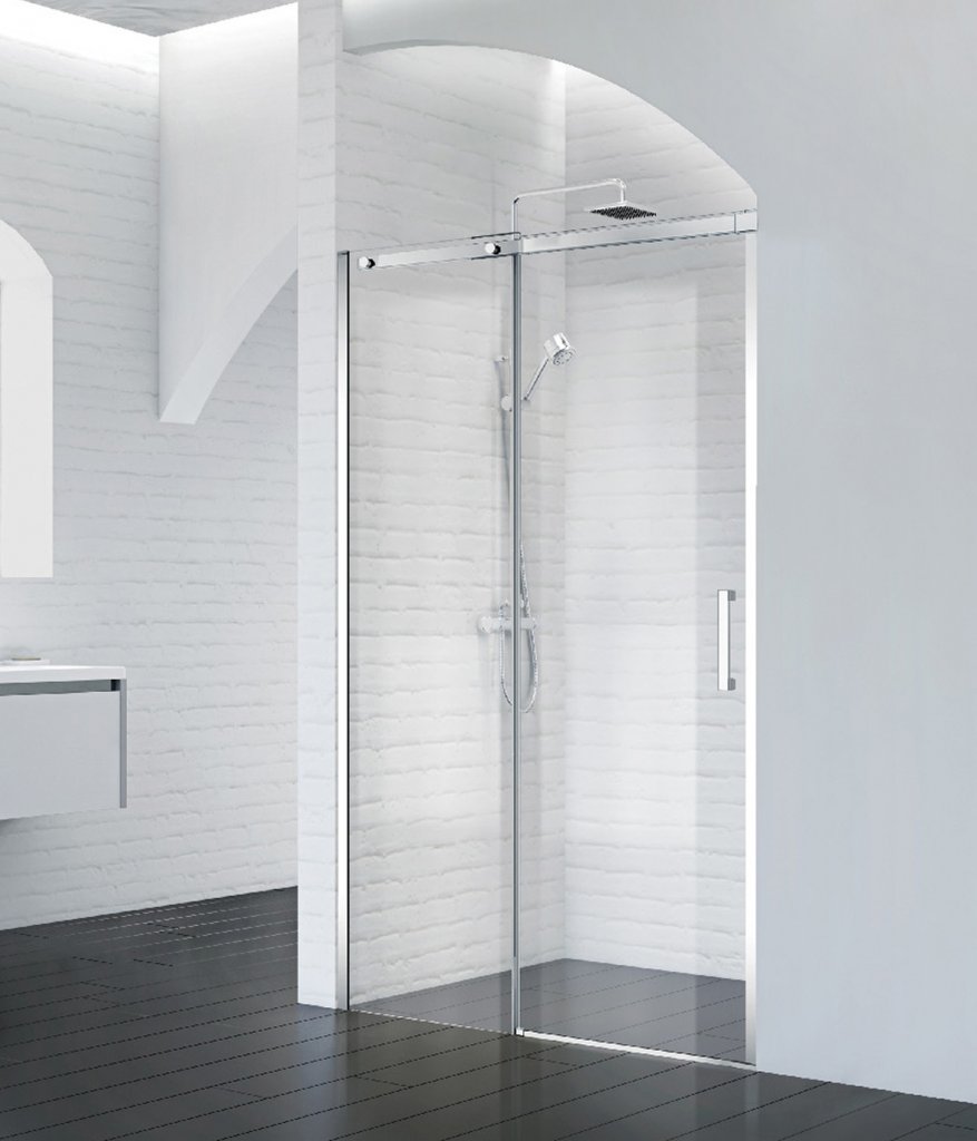 Душевая дверь в нишу BelBagno Acqua ACQUA-BF-1-110-C-Cr 110x195