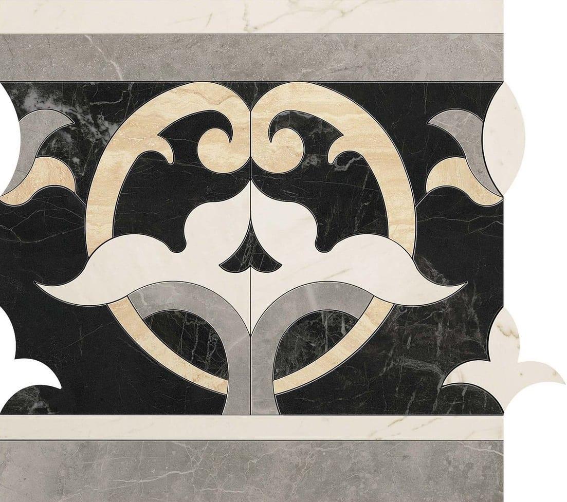 Декор Atlas Concorde Marvel Pro Elegance Fascia Dark ADVU 60x60