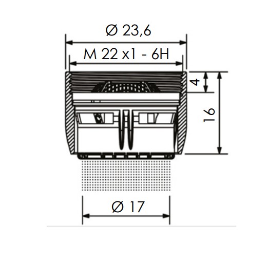 Аэратор Remer 81A (хром)