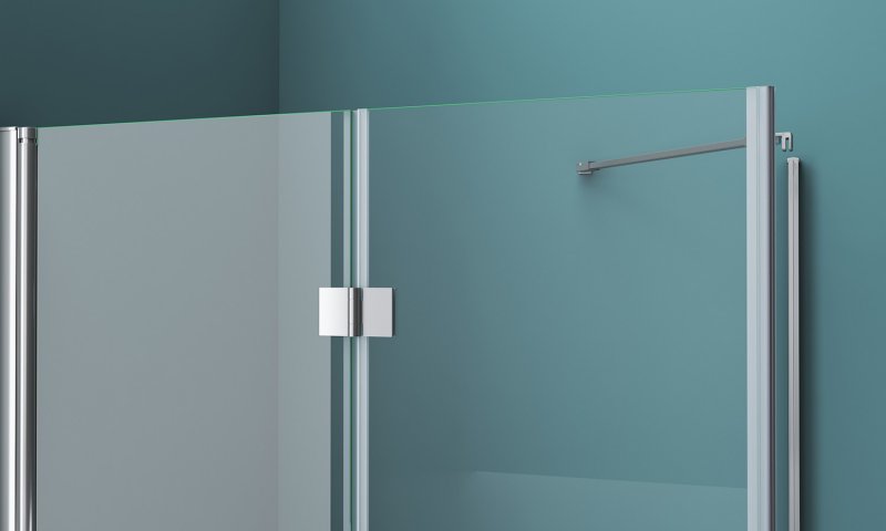 Душевой уголок BelBagno Albano ALBANO-ASH-1-100/90-C-Cr 100x90