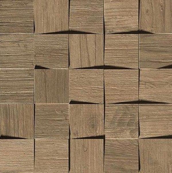 Мозаика Atlas Concorde Axi Brown Chestnut Mosaico 3D AMV8 35х35