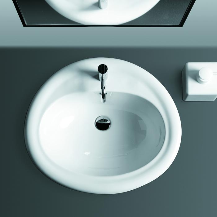 Раковина встраиваемая Simas Top e lavabi d'Arredo S51 bi*1 63х56